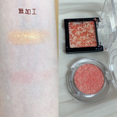 UR GLAM　MARBLE EYESHADOW 07/U R GLAM/シングルアイシャドウを使ったクチコミ（2枚目）