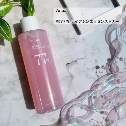 桃77%ナイアシンエッセンストナー 250ml/Anua/化粧水を使ったクチコミ(2枚目)