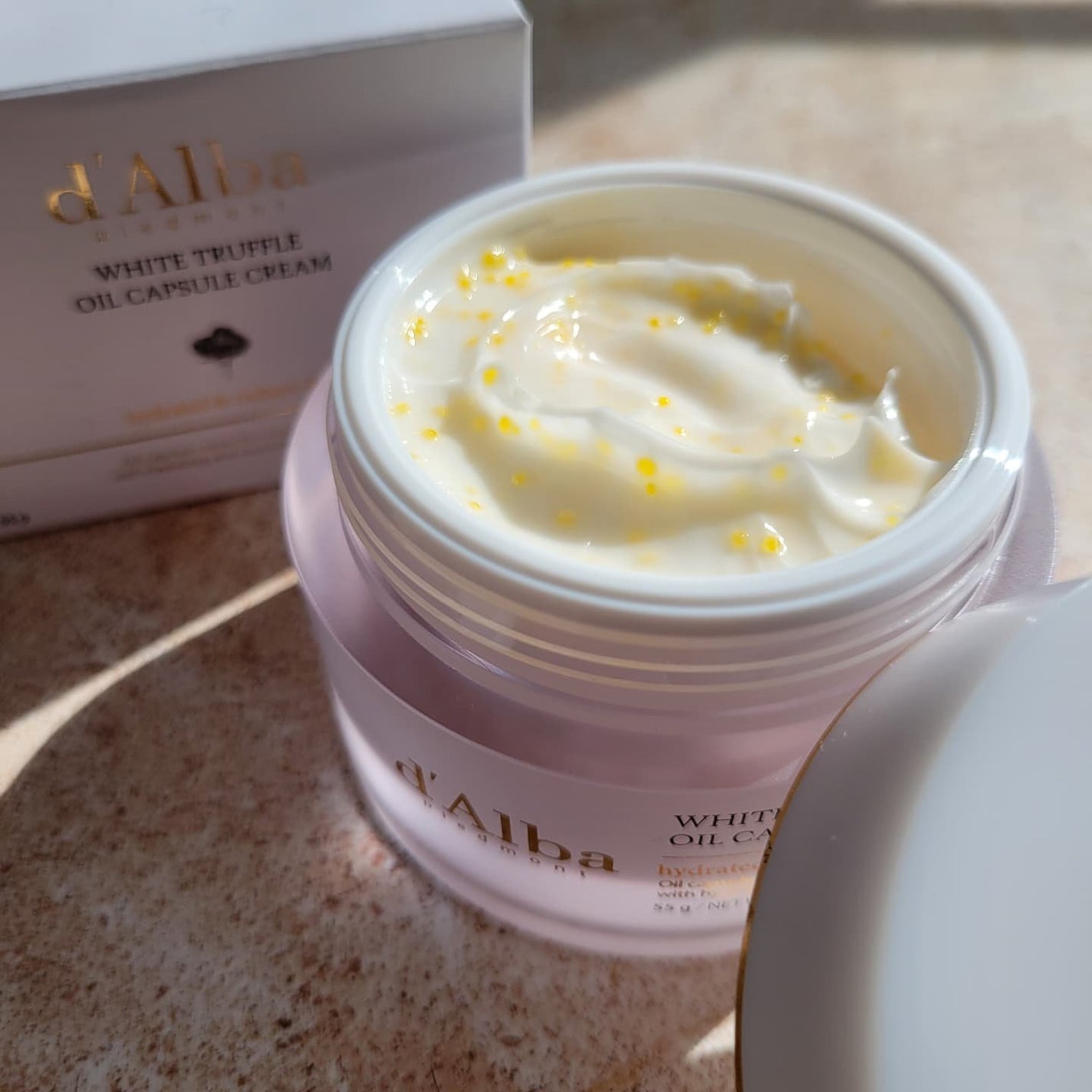 ビタトーニングカプセルクリーム/ダルバ/フェイスクリームを使ったクチコミ(1枚目)