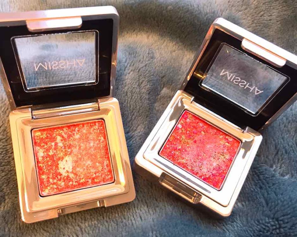 グリッタープリズム シャドウ/MISSHA/グリッターを使ったクチコミ(2枚目)