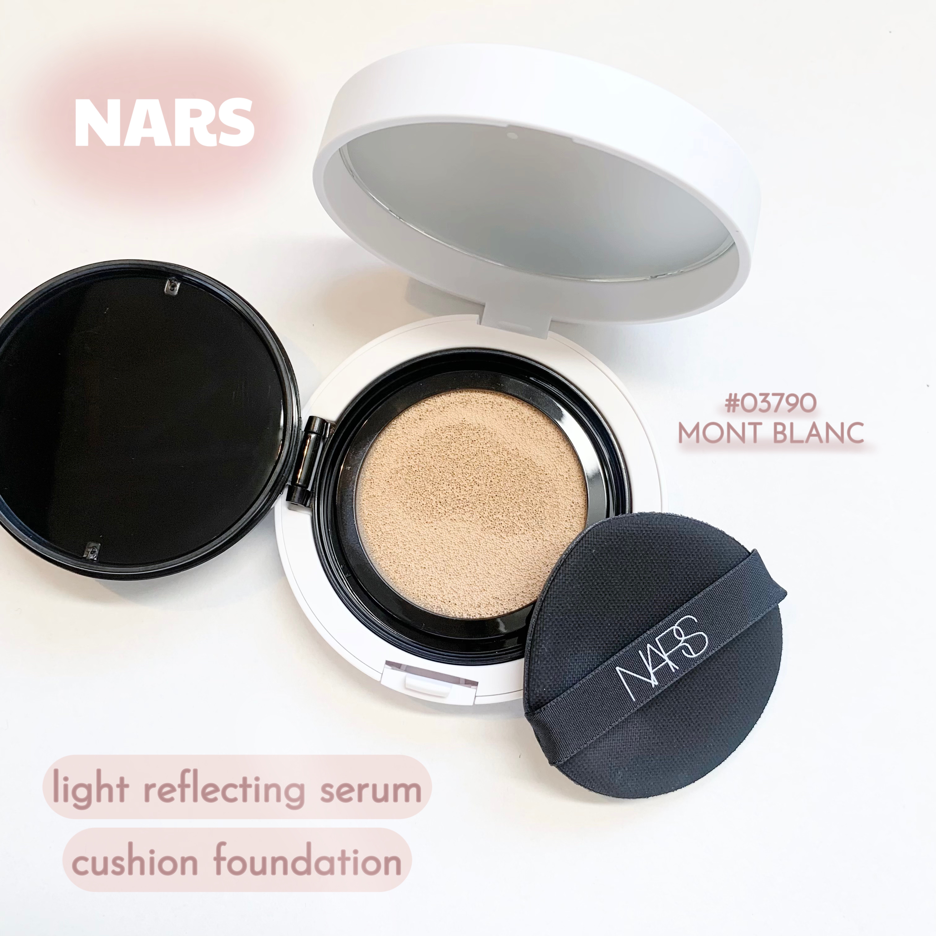 NARS ライトリフレクティング セラムクッション ファンデーション/NARS/クッションファンデーションを使ったクチコミ（1枚目）