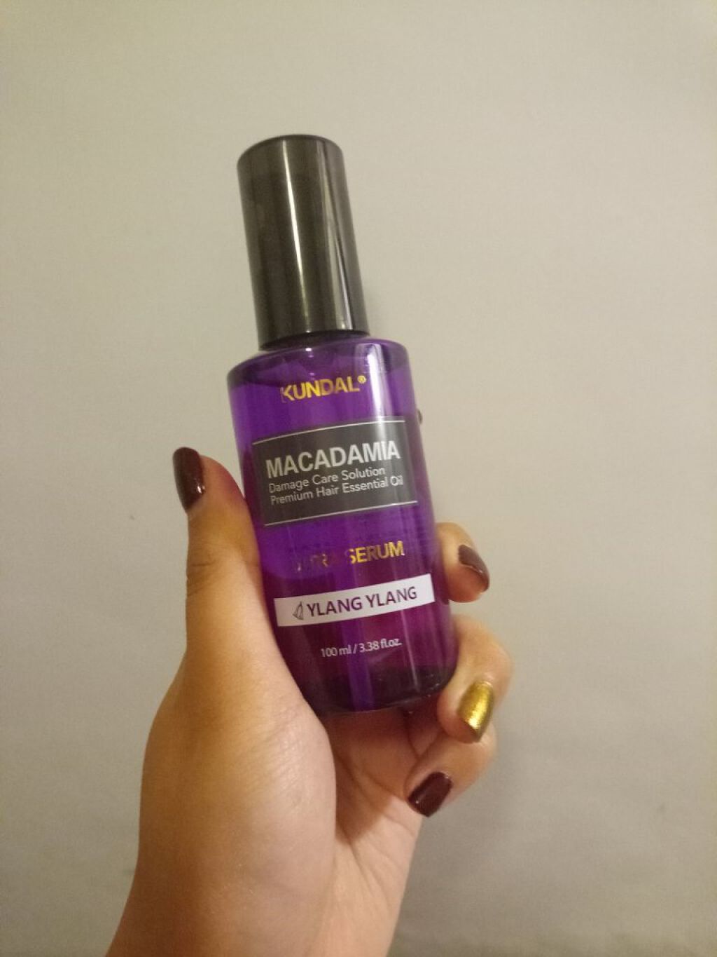 クンダル マカダミア ウルトラヘアセラム /KUNDAL/ヘアオイルを使ったクチコミ(1枚目)