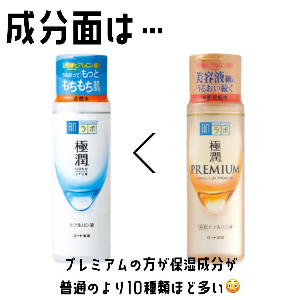 極潤プレミアムヒアルロン液(ハダラボスーパーモイスト化粧水c)/肌ラボ/化粧水を使ったクチコミ（3枚目）