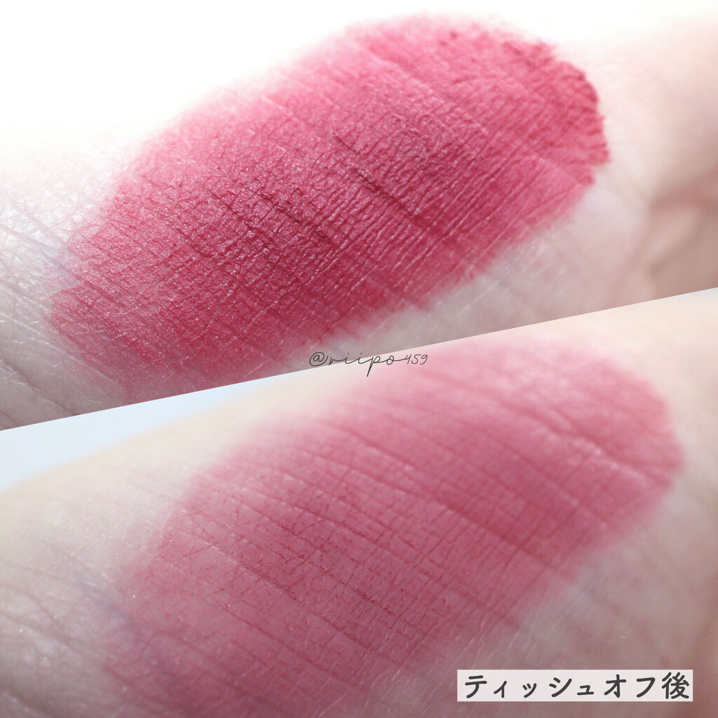 ゼロベルベットティント/rom&nd/リップティントを使ったクチコミ（3枚目）