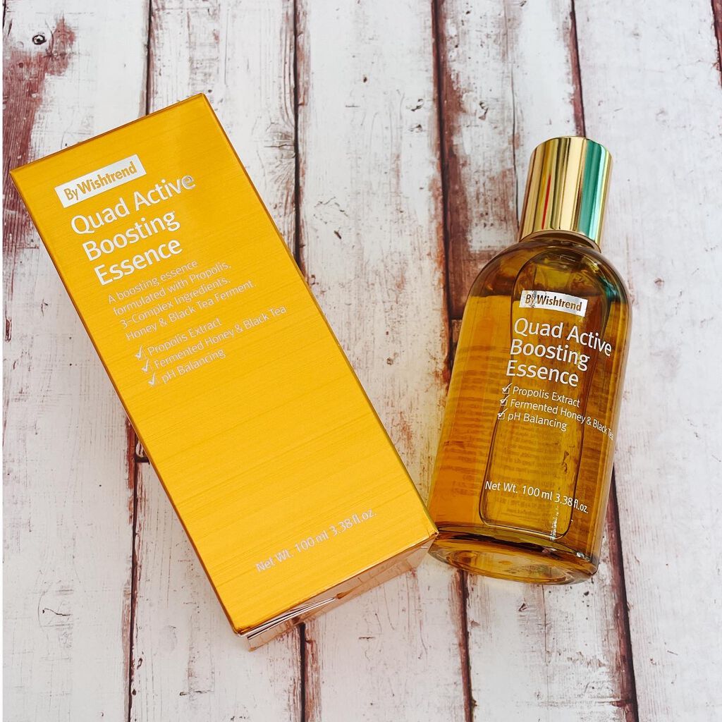 クアッドアクティブブースティングエッセンス/By Wishtrend/美容液を使ったクチコミ(4枚目)