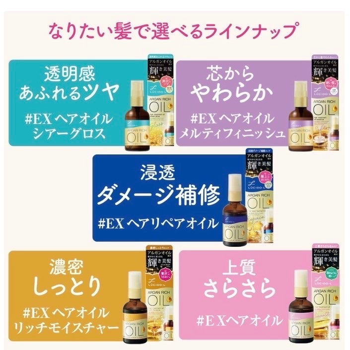 オイルトリートメント #EXヘアリペアオイル/ルシードエル/ヘアオイルを使ったクチコミ(2枚目)