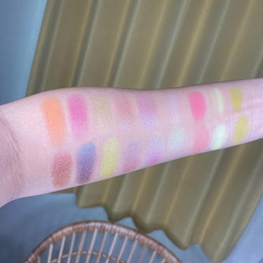 UR GLAM　BLOOMING EYE COLOR PALETTE/U R GLAM/アイシャドウパレットを使ったクチコミ（4枚目）