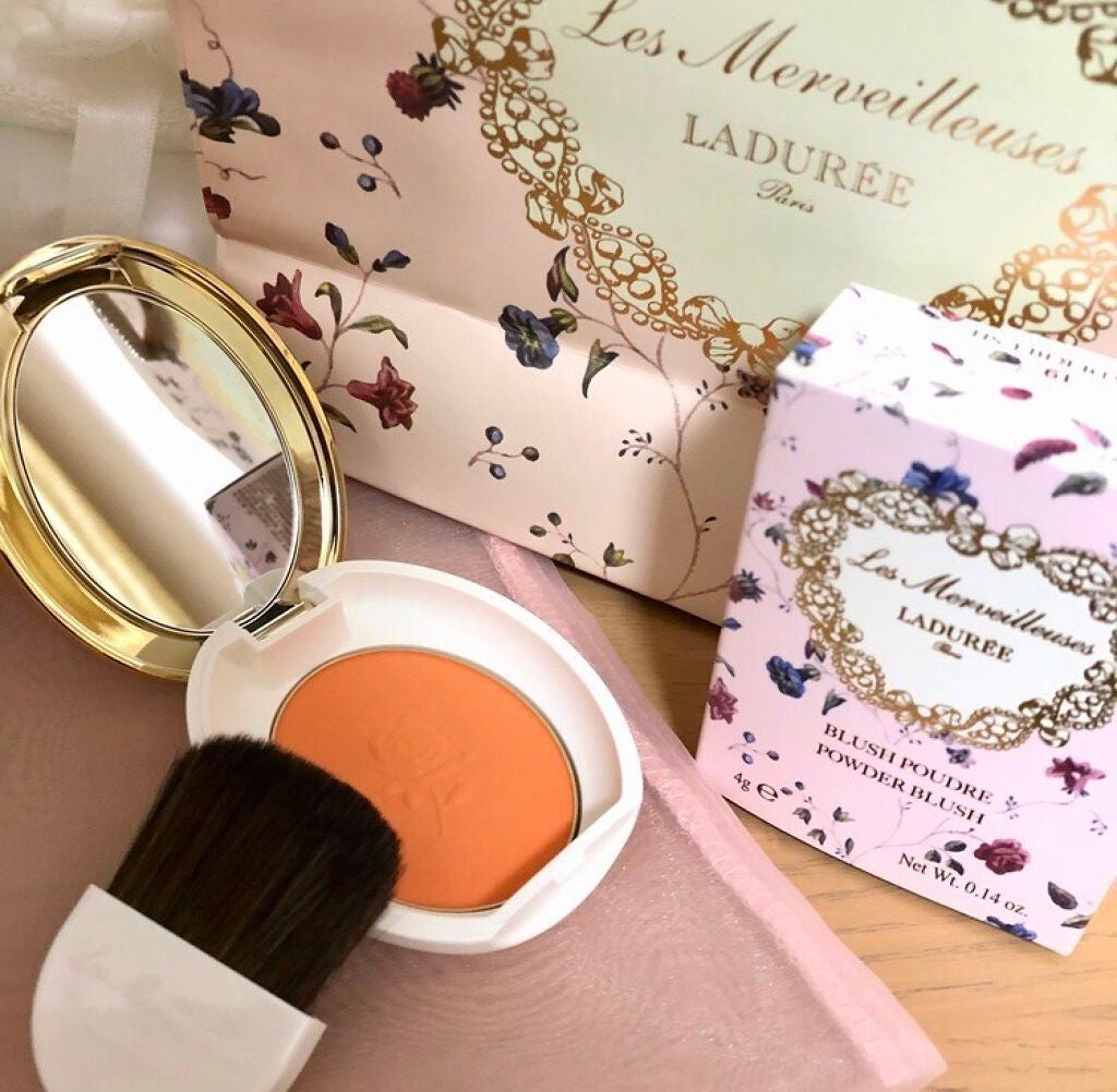 パウダーブラッシュ/レ・メルヴェイユーズ ラデュレ/パウダーチークを使ったクチコミ(1枚目)