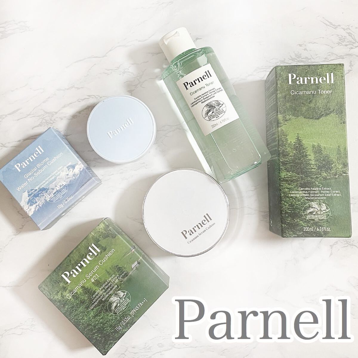 シカマヌ セラム クッションファンデ/parnell/クッションファンデーションを使ったクチコミ(1枚目)