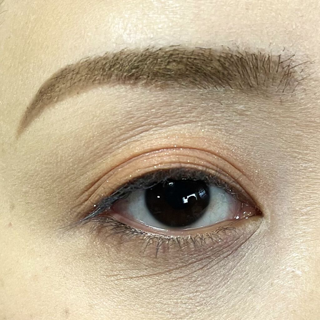 グリッタープリズム シャドウ マーブル グリッタープリズム シャドウ マーブル GOR02/MISSHA/単色アイシャドウを使ったクチコミ（3枚目）