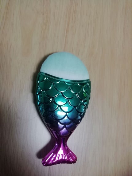 ファンデーションブラシ マーメイド/DAISO/メイクブラシを使ったクチコミ(1枚目)