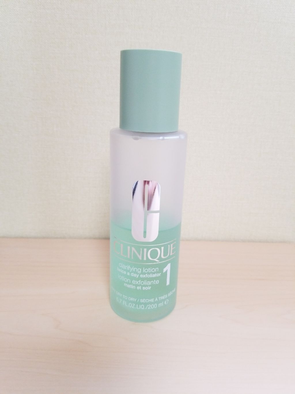 クラリファイング ローション 1/CLINIQUE/拭き取り化粧水を使ったクチコミ(1枚目)