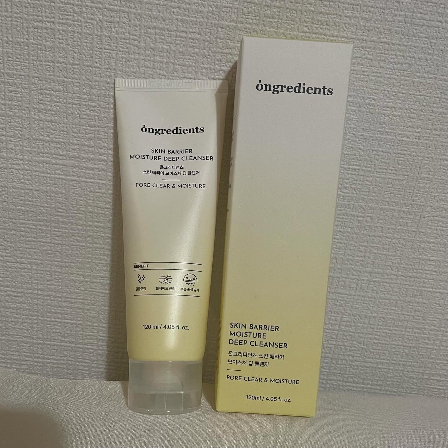 スキンバリアモイスチャーディープクレンザー /Ongredients/洗顔フォームを使ったクチコミ(2枚目)