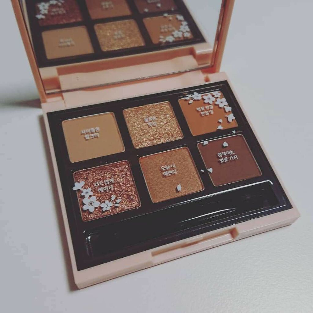 ハート プレイカラーアイズ/ETUDE/アイシャドウパレットを使ったクチコミ(1枚目)