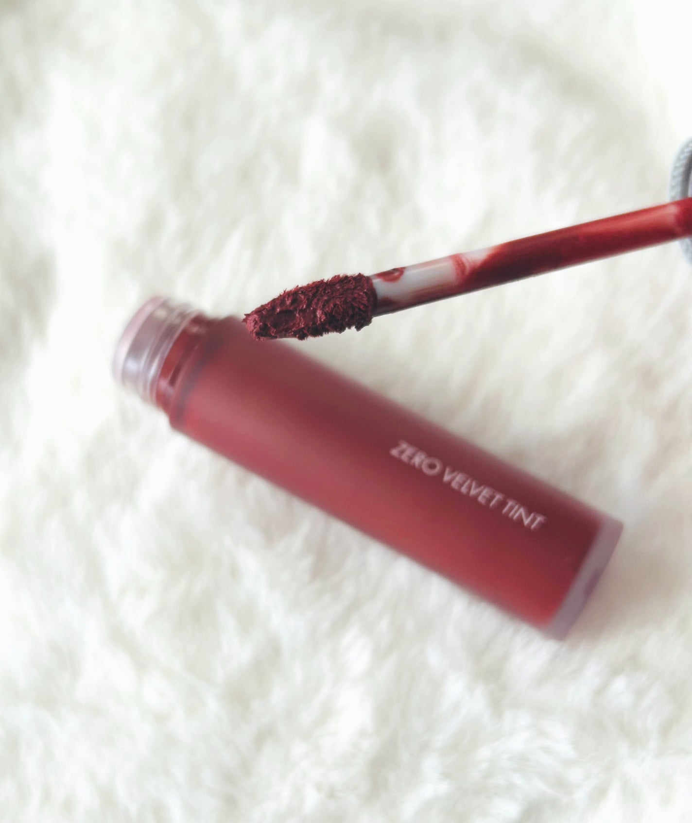 ゼロベルベットティント/rom&nd/リップティントを使ったクチコミ(2枚目)