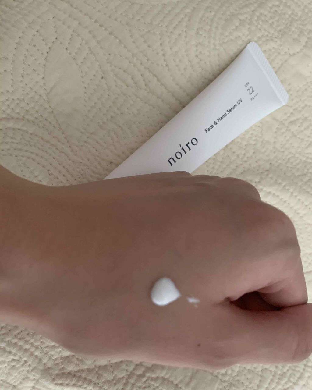 フェイス＆ハンドセラム UV/noiro/日焼け止めローションを使ったクチコミ（1枚目）