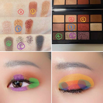 インフェルノ アイシャドーパレット/NARS/アイシャドウパレットを使ったクチコミ(4枚目)