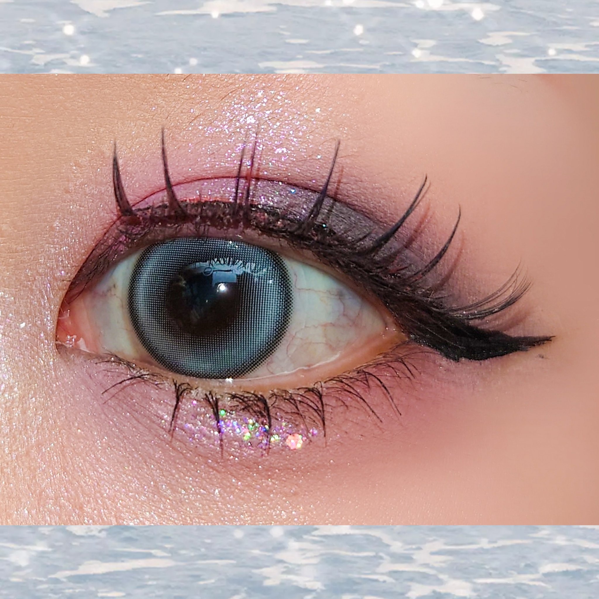 Pondy Kristin/Hapa kristin/１ヶ月（１MONTH）カラコンを使ったクチコミ（3枚目）