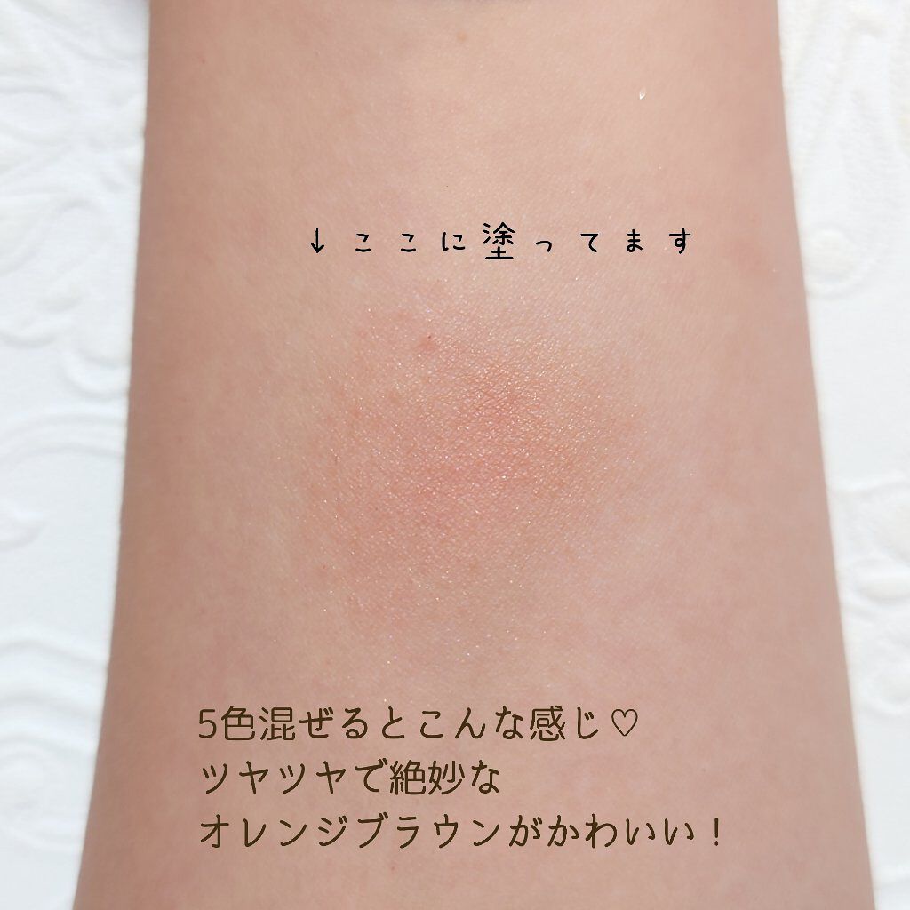 グロウフルールチークス 15 コッパーフルール/キャンメイク/パウダーチークを使ったクチコミ（3枚目）