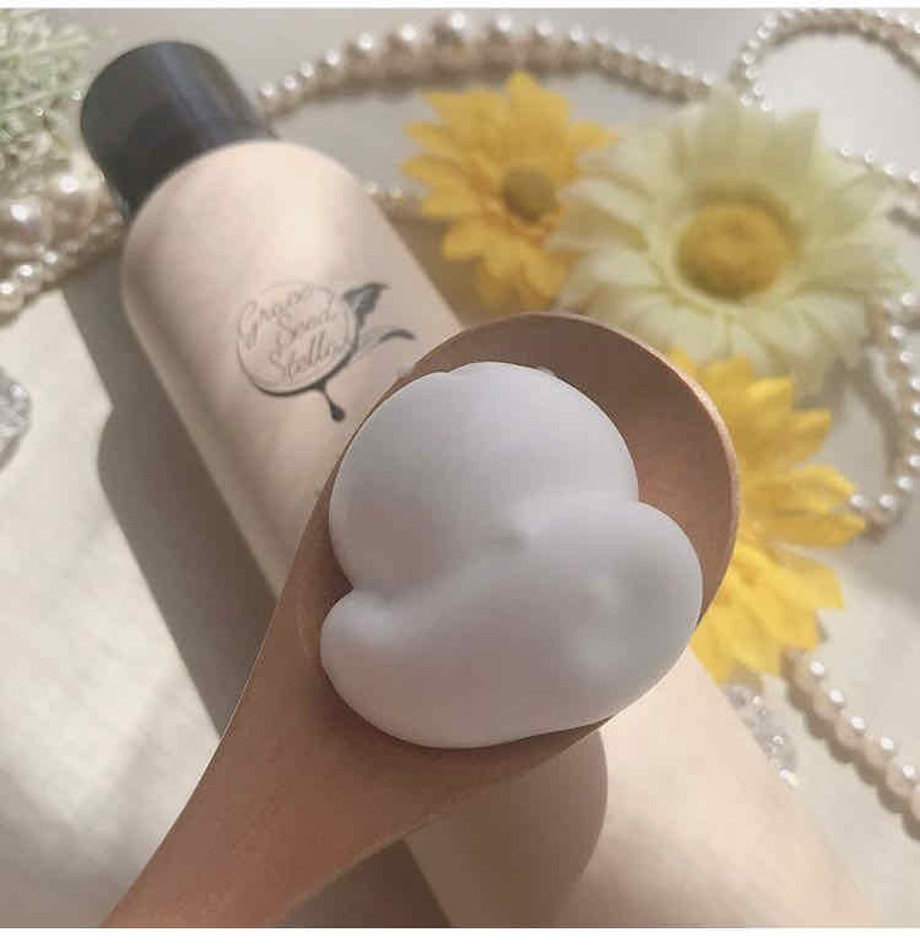 グレースシードステラスパークリングシャンプー/GRACE SEED STELLA/市販シャンプーを使ったクチコミ（3枚目）