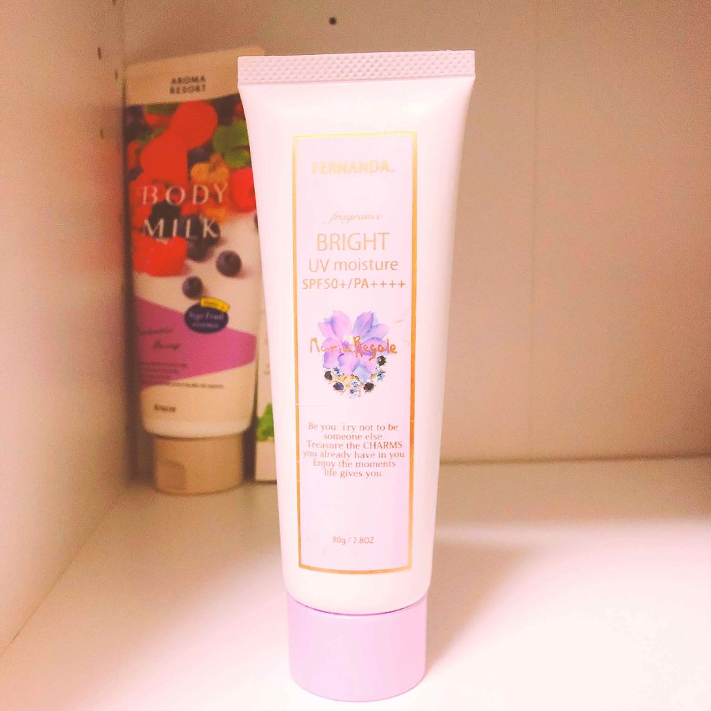 フレグランス ブライトUVモイスチャー　マリアリゲル/フェルナンダ/日焼け止めジェルを使ったクチコミ（1枚目）