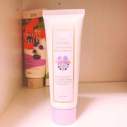 フレグランス ブライトUVモイスチャー マリアリゲル/フェルナンダ/日焼け止めジェルを使ったクチコミ(1枚目)