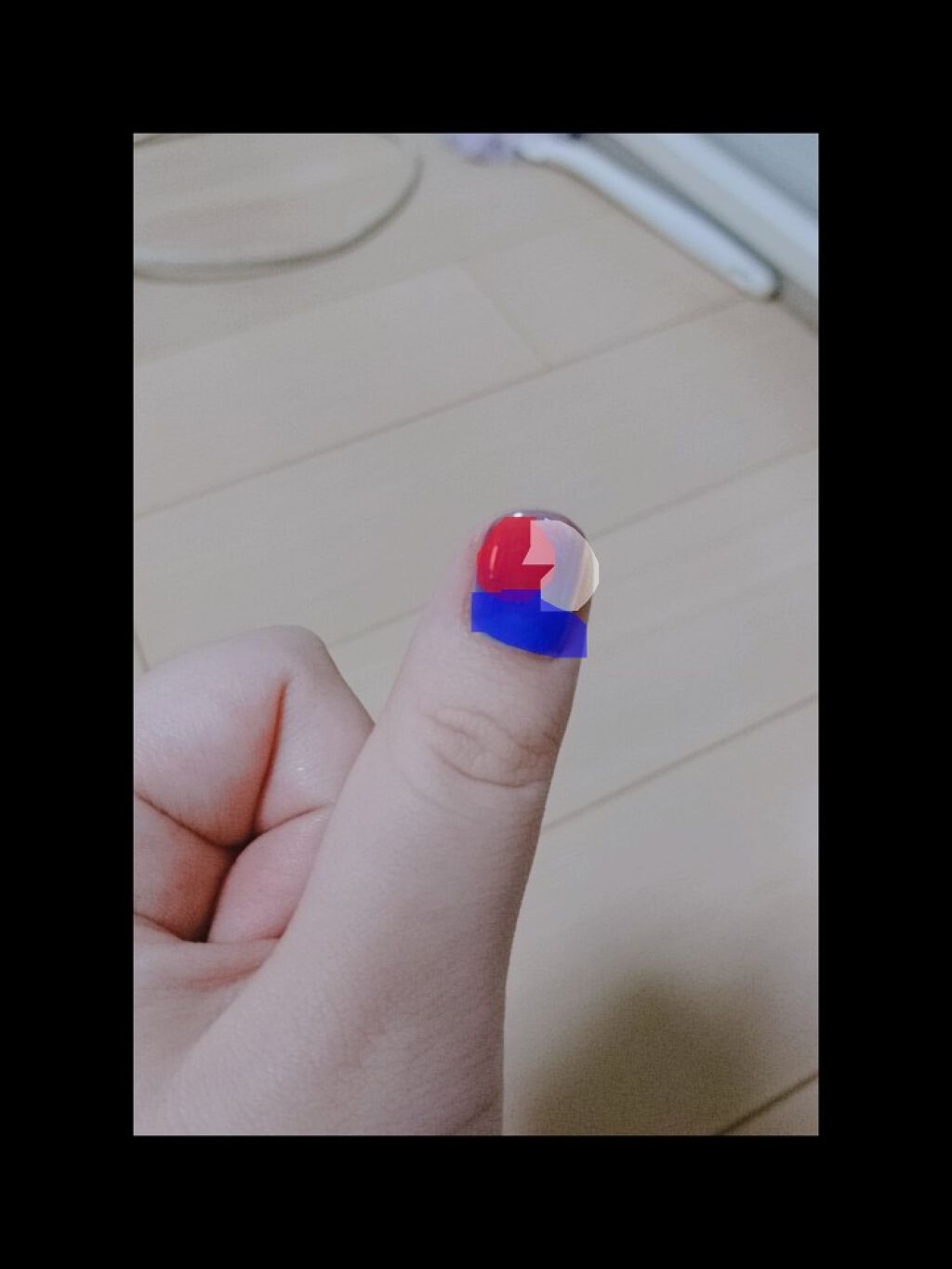 サンリオネイル/DAISO/マニキュアを使ったクチコミ（3枚目）