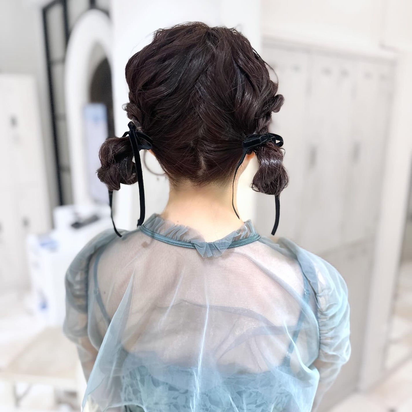 CHIHIRO/美容師/ヘアアレンジ on LIPS 「人気のお呼ばれヘア🩰🎀【保存】してカウンセリングでお使い下さい..」(3枚目)