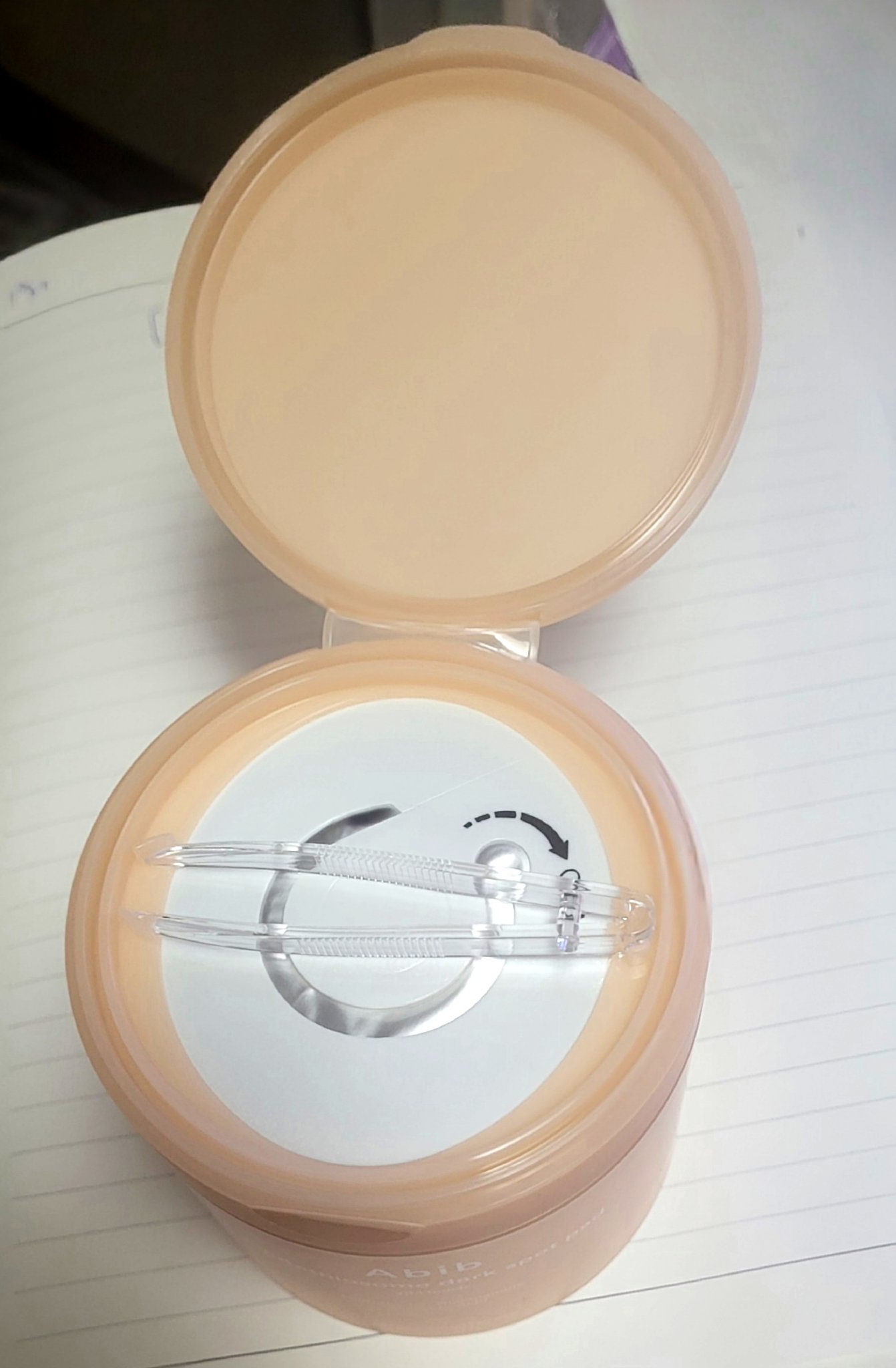 グルタチオンソームダークスポットパッドビタタッチ/Abib /トナーパッドを使ったクチコミ（2枚目）