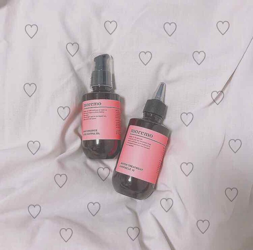 ウォータートリートメントミラクル10/moremo/洗い流すヘアトリートメントを使ったクチコミ（1枚目）
