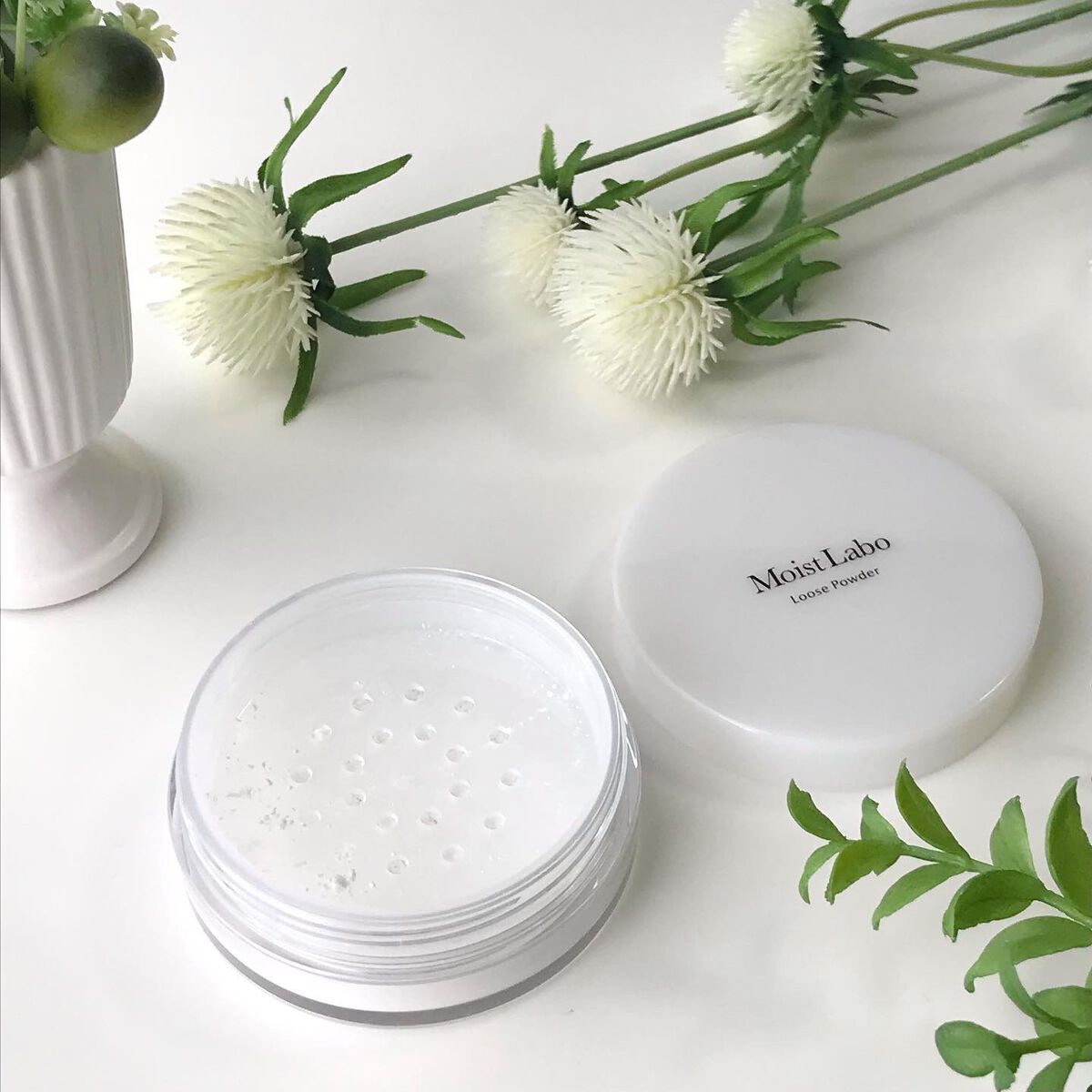 ルースパウダー<テカリ防止タイプ>/Moist Labo/ルースパウダーを使ったクチコミ(2枚目)