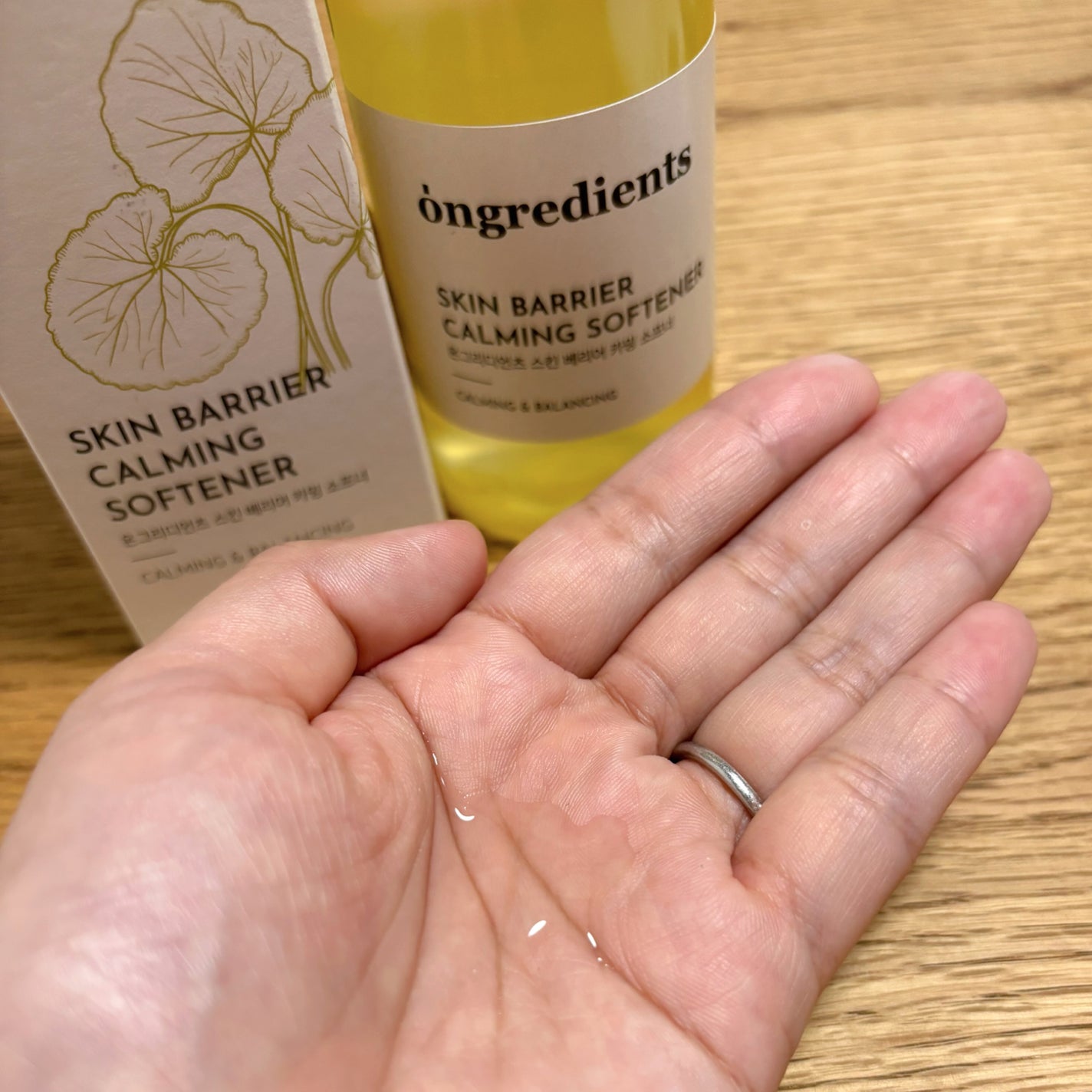 オングリディエンツ スキンバリアカーミングソフナー/Ongredients/化粧水を使ったクチコミ(2枚目)