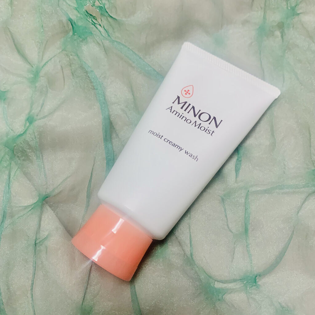 アミノモイスト モイストクリーミィ ウォッシュ/ミノン/洗顔フォームを使ったクチコミ（1枚目）