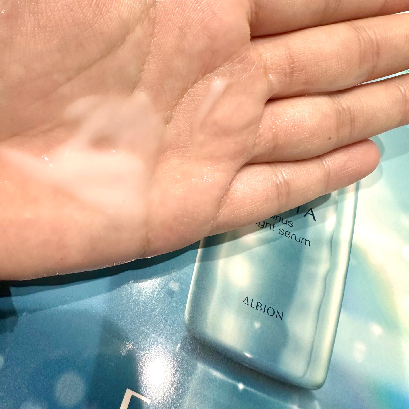 エクシア シリウス ブライト セラム/ALBION/美容液を使ったクチコミ(2枚目)