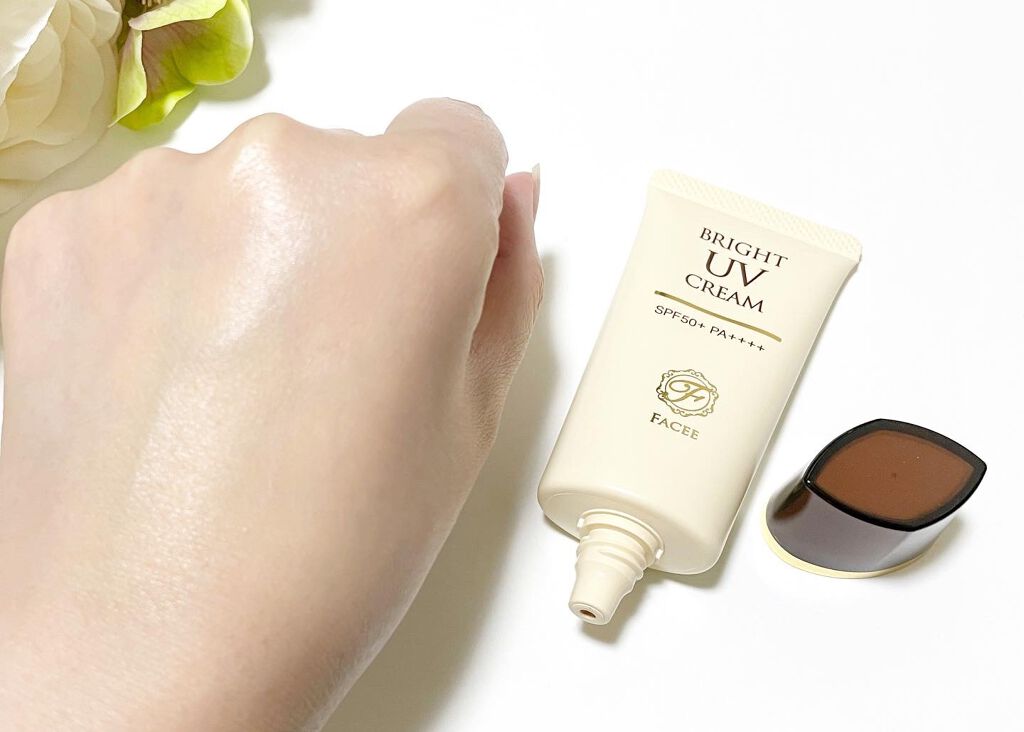ブライトUVクリーム/Facee/日焼け止めクリームを使ったクチコミ（3枚目）