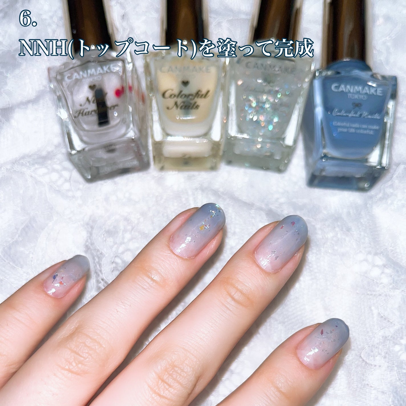 カラフルネイルズ/キャンメイク/マニキュアを使ったクチコミ(9枚目)