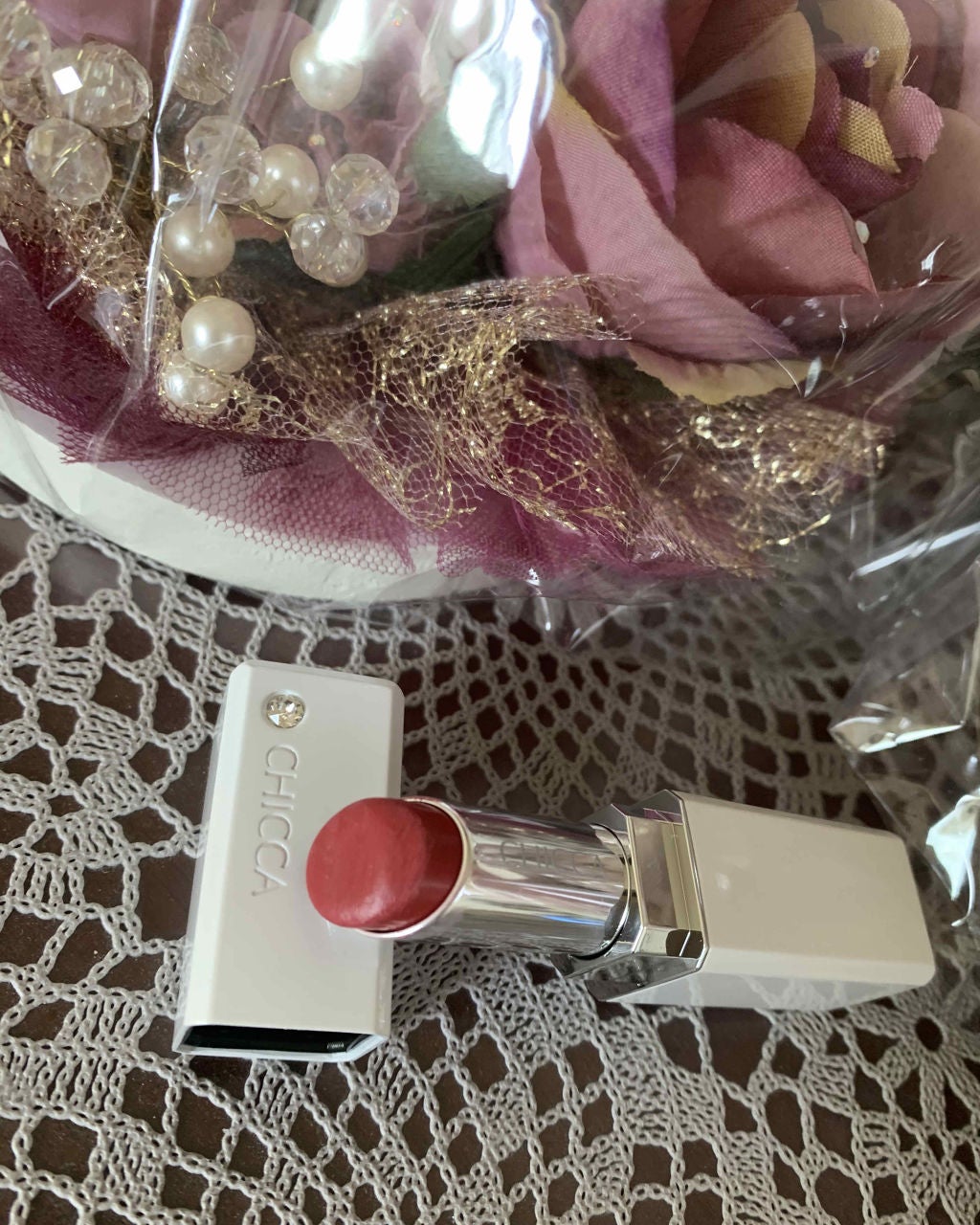 メスメリック リップスティック/CHICCA/口紅を使ったクチコミ(2枚目)