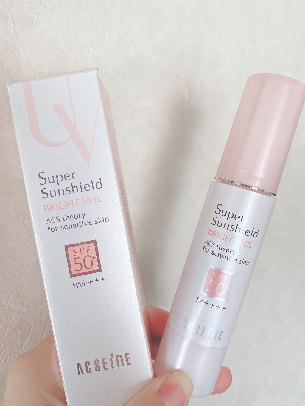 スーパーサンシールド ブライトヴェール<R>/ACSEINE/日焼け止め・UVケアを使ったクチコミ(1枚目)