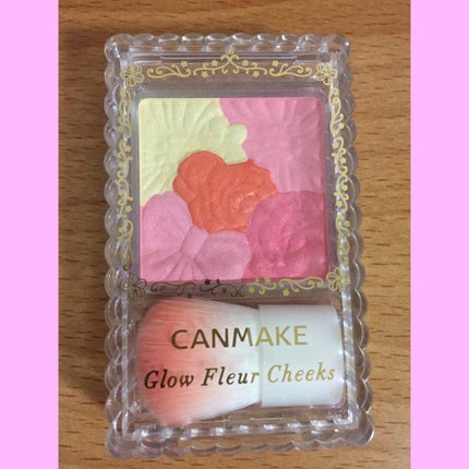 グロウフルールチークス/キャンメイク/パウダーチークを使ったクチコミ(1枚目)