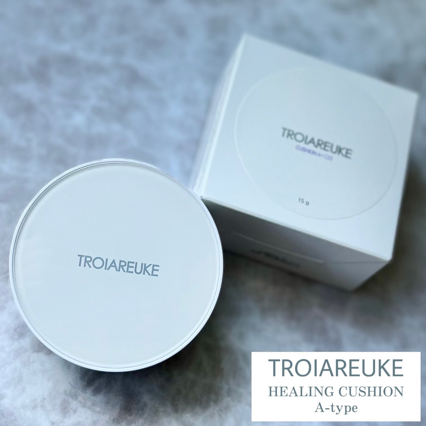 A+ ヒーリング クッション SPF50+ PA++++/TROIAREUKE/クッションファンデーションを使ったクチコミ（1枚目）