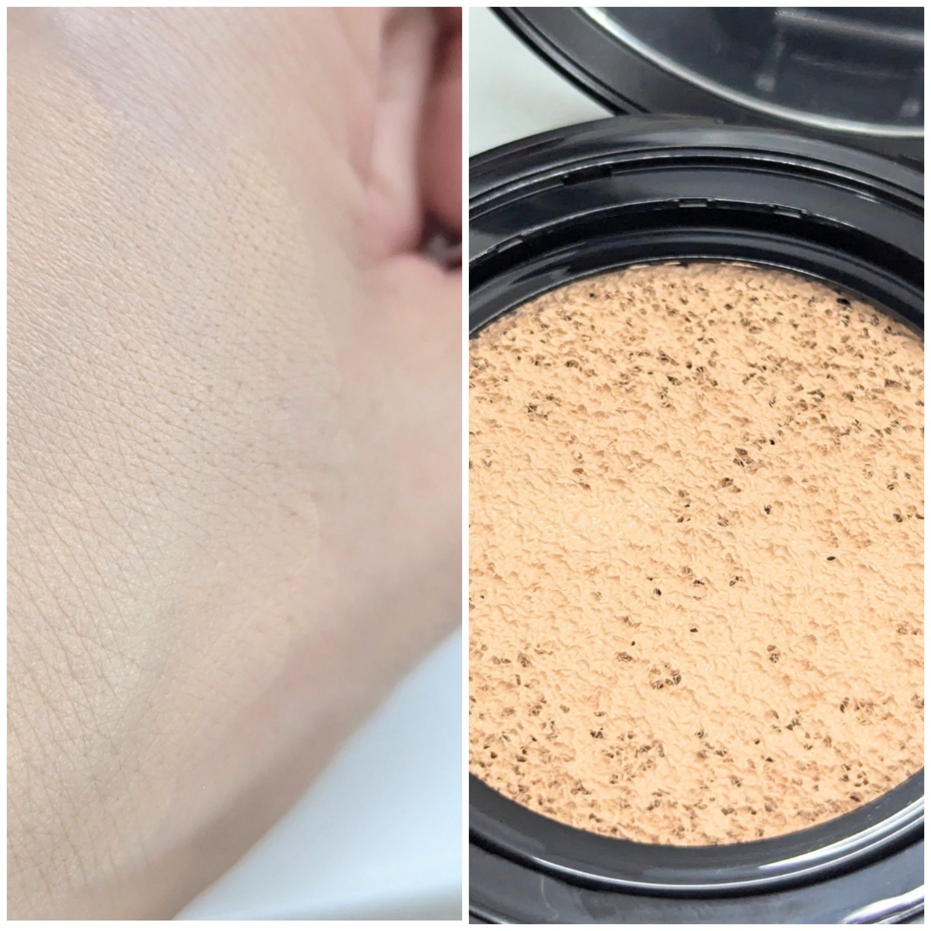 マキアージュ ドラマティックエッセンスクッション グロウのクチコミ「つかうたび、「極上つるん肌」❤️毛穴レス！
美容液クッションファンデ✨

#マキアージュ
から.....」（2枚目）