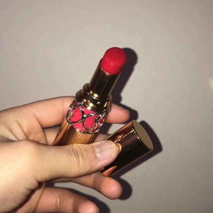 ルージュ ヴォリュプテ シャイン/YVES SAINT LAURENT BEAUTE/口紅を使ったクチコミ(1枚目)