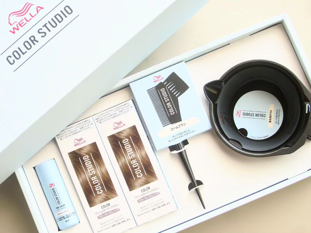 ウエラ カラースタジオ クリームタイプヘアカラー/ウエラ/ヘアカラーを使ったクチコミ（1枚目）