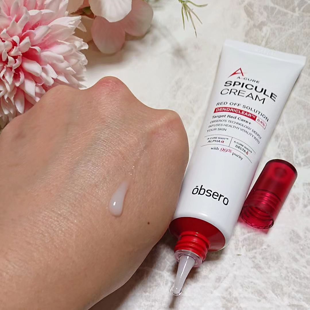 エーキュアスピキュールスポット/obsero/フェイスクリームを使ったクチコミ（3枚目）