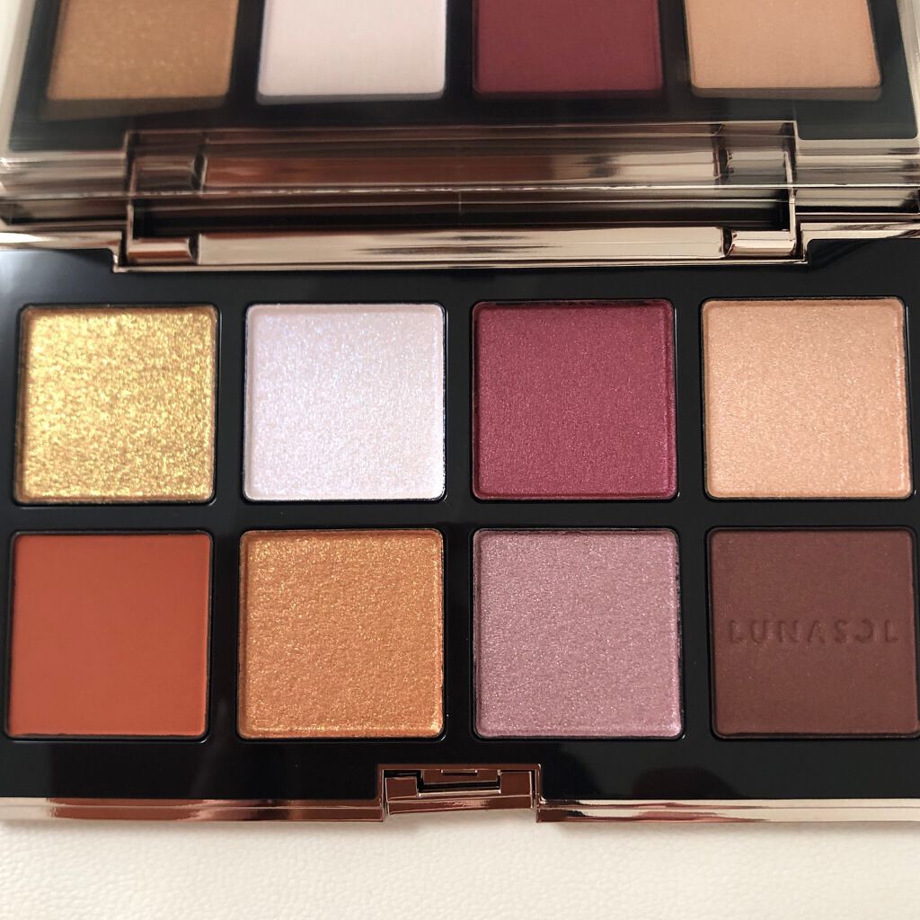 アイカラーレーション スペシャルエディション/LUNASOL/アイシャドウパレットを使ったクチコミ(2枚目)