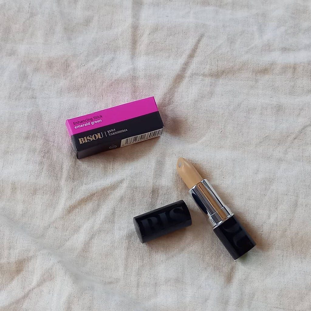 こさめ on LIPS 「BISOUエンハンシングスティックエメラルドグリーン/¥3,7..」(1枚目)