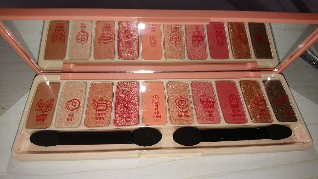 プレイカラー アイシャドウ/ETUDE/アイシャドウパレットを使ったクチコミ（2枚目）