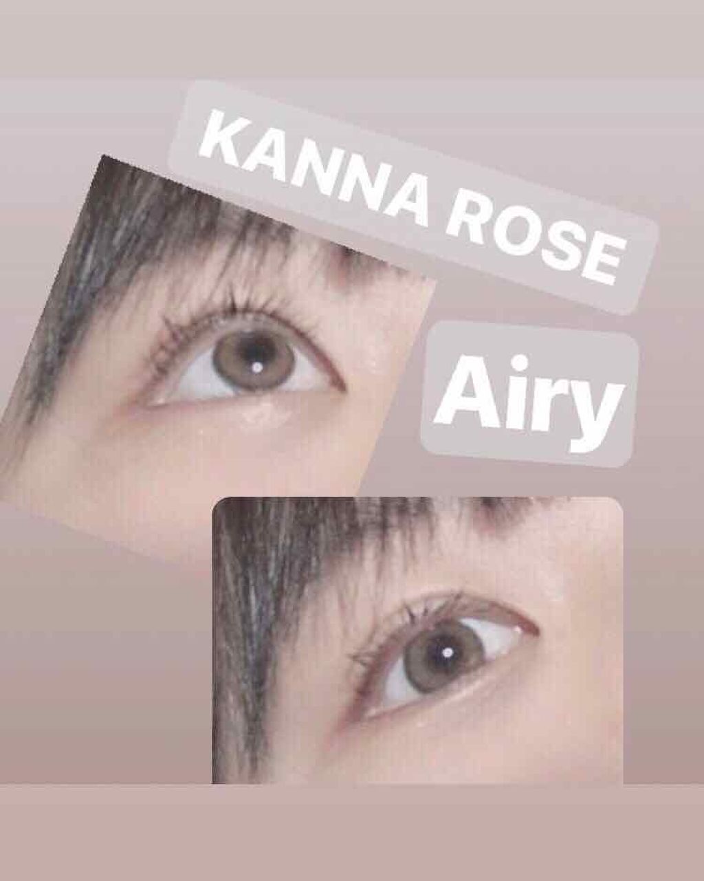 CANNA ROZE 1year/URIA i-DOL/カラーコンタクトレンズを使ったクチコミ（1枚目）