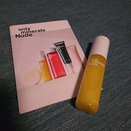 Nude ファーストCブースト/ONLY MINERALS/美容液を使ったクチコミ(1枚目)