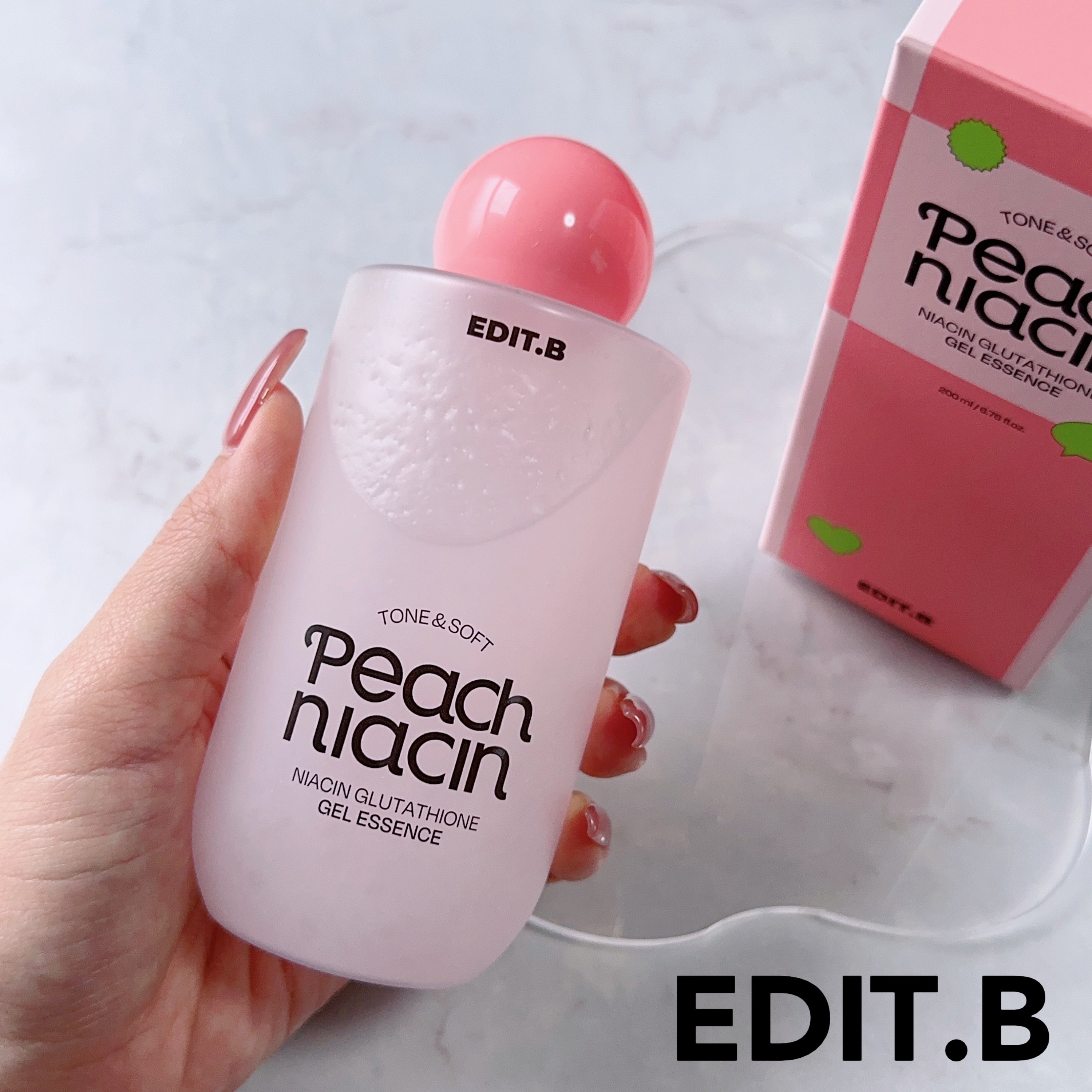 ピーチ ナイアシンアミド GLT ジェルエッセンス/EDIT.B/美容液を使ったクチコミ（1枚目）